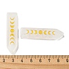 Natural Quartz Crystal Moon Phase Pendants G-C145-01D-3