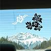 4Pcs 4 Styles PET Waterproof Self-adhesive Car Stickers DIY-WH0308-225A-094-6