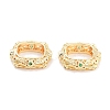 Brass Micro Pave Green Cubic Zircon Spacer Beads KK-P271-21G-1