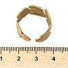 304 Stainless Steel Adjustable Open Cuff Rings for Women LS-RJEW-U060-03C-G-3