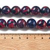Natural Multi-Color Agate Beads Strands G-A261-B09-14mm-5