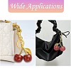 2Pcs 2 Colors Cherry Transparent Resin Pendnats RESI-CJ0004-59-7