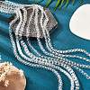 7 Strands 7 Styles Transparent Glass Bead Strands GLAA-TA0002-73-12
