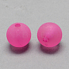 Transparent Acrylic Ball Beads LS-FACR-R021-8mm-02-1