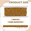 5 Yards Polyester Braided Lace Ribbon OCOR-LP0001-58-2