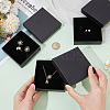 12Pcs Square Cardboard Necklace Box CBOX-NB0001-30-3