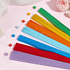 1 Set 7 Colors Fluorescent Lucky Star Origami Paper DIY-CP0010-79A-4