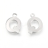 201 Stainless Steel Charms X-STAS-C021-06P-Q-2