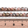 Baking Paint Glass Beads Strands DGLA-N003-4mm-B05-5