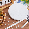 20Pcs Resin Buttons with 30M Polypropylene & Polycotton Flat Elastic Cord DIY-GF0009-64B-4