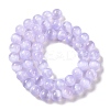 Natural Selenite Beads Strands G-C142-01B-02-3