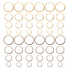 64Pcs 8 Styles 304 Stainless Steel Linking Ring STAS-CD0001-19-2