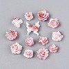 Luminous Flower Resin Cabochons CRES-T025-10D-1