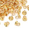 SHEGRACE Brass Bead Cap Bails XGRQ1U928-376G-1