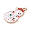 Alloy Enamel Pendants LS-ENAM-B030-02G-09-2