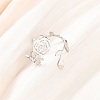 304 Stainless Steel Cuff Rings RJEW-D337-03P-4