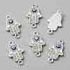 Alloy Rhinestone Pendants FIND-WH0147-30S-2