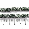 Natural Green Spot Jasper Beads Strands LS-G-G146-A26-01-5
