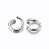 Tarnish Resistant 304 Stainless Steel Open Jump Rings LS-STAS-H437-5x0.5mm-2