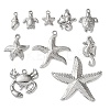 10Pcs Ocean Theme 304 Stainless Steel Pendants STAS-P426-04P-1