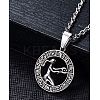 Non-Tarnish Stainless Steel Pendants PW-WG33219-08-1