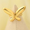 304 Stainless Steel Open Cuff for Women LS-RJEW-B109-02G-04-2