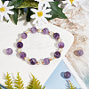 Natural Amethyst Beads Strands G-OC0001-63-10mm-6