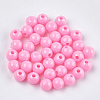 Opaque Plastic Beads KY-T005-6mm-621-1