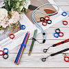 3Pcs 3 Colors Nylon Cord Neck Straps DIY-GF0008-34C-4