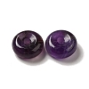 Natural Amethyst European Pendants G-M397-01C-2
