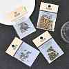 SHEGRACE Brass Micro Pave Cubic Zirconia Pendants XGRQ3D915-478G-6