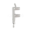 304 Stainless Steel Letter Connector Charms LS-STAS-M108-01P-06-1