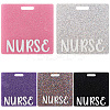 5Pcs 5 Colors Acrylic Big Pendants MACR-CN0001-01B-1
