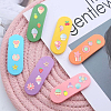 100Pcs 5 Themes Opaque & Transparent Resin Cabochons CRES-SC0003-16-4