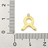 Real 18K Gold Plated PVD Vacuum Plating 304 Stainless Steel Pendants STAS-L278-002G-02-3