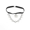 Butterfly Heart Tassel Alloy Thigh Chain WG0B5AC-02-1