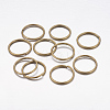 Iron Open Jump Rings LS-X-JRAB14mm-NF-1