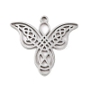 Non-Tarnish 5Pcs 201 Stainless Steel Pendants STAS-B064-16P-1