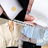 4Pcs 2 Colors Stainless Steel Cuff Button STAS-WR0001-03-6