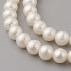 Natural Cultured Freshwater Pearl Beads Strands PEAR-G007-38-3