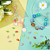 60Pcs 6 Colors Spray Painted Eco-Friendly Alloy Lobster Claw Clasps FIND-PH0004-93-3
