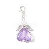 Angel Transparent Acrylic Pendant Decorations HJEW-JM03459-01-4