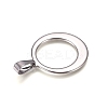 Tarnish Resistant 304 Stainless Steel Pendants STAS-I135-36P-2