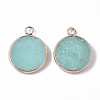 Natural White Jade Pendants G-S359-007C-2