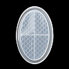 Oval DIY Silicone Jewelry Plate Molds LS-SIMO-P003-01A-4
