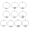 304 Stainless Steel Link Bracelets for Women BJEW-H208-01P-2