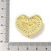 Rack Plating Brass Clear Cubic Zirconia ABS Pearl Pendants KK-S380-01G-3