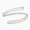 Non-Tarnish 304 Stainless Steel Box chain Necklaces LS-NJEW-F242-13P-D-1