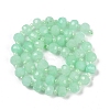 Natural Dyed White Jade Beads Strands G-H057-A22-11-3