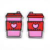 Printed Wood Pendants WOOD-T032-04F-1